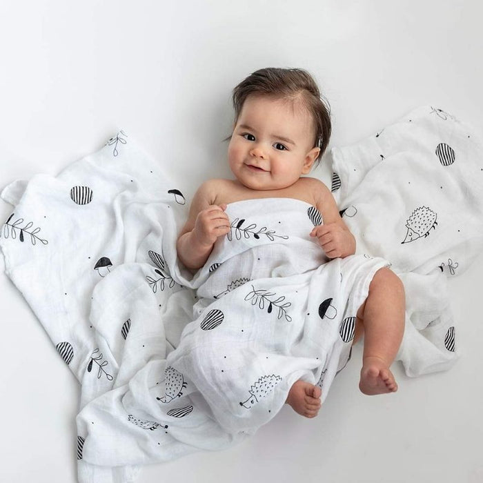 Bamboo Swaddles by Rookie Humans at $25! Shop now at Nestled by Snuggle Bugz for Nursery & Decor.