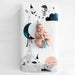 Crib Sheet - Moon's Birthday (Satin) by Rookie Humans at $41.99! Shop now at Nestled by Snuggle Bugz for Nursery & Décor.