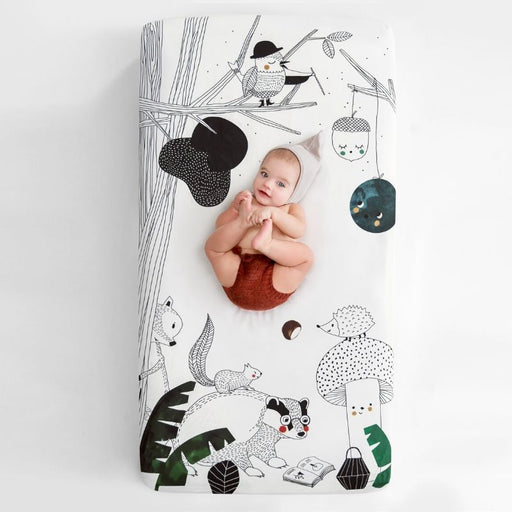 Crib Sheet - Woodland Dream (satin) by Rookie Humans at $41.99! Shop now at Nestled by Snuggle Bugz for Nursery & Décor.