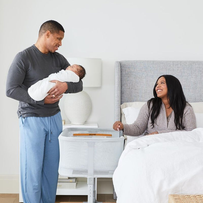 Cozy-Up 2-In-1 Bedside Sleeper & Bassinet by Skip Hop at $294.99! Shop now at Nestled by Snuggle Bugz for Nursery & Décor.