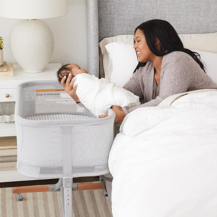 Cozy-Up 2-In-1 Bedside Sleeper & Bassinet by Skip Hop at $294.99! Shop now at Nestled by Snuggle Bugz for Nursery & Décor.