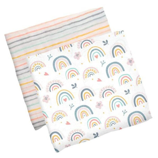Muslin Blanket - Set of 2 by Stephen Joseph at $57.99! Shop now at Nestled by Snuggle Bugz for Nursery & Decor.