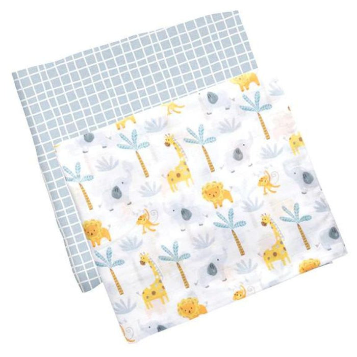 Muslin Blanket - Set of 2 by Stephen Joseph at $57.99! Shop now at Nestled by Snuggle Bugz for Nursery & Decor.