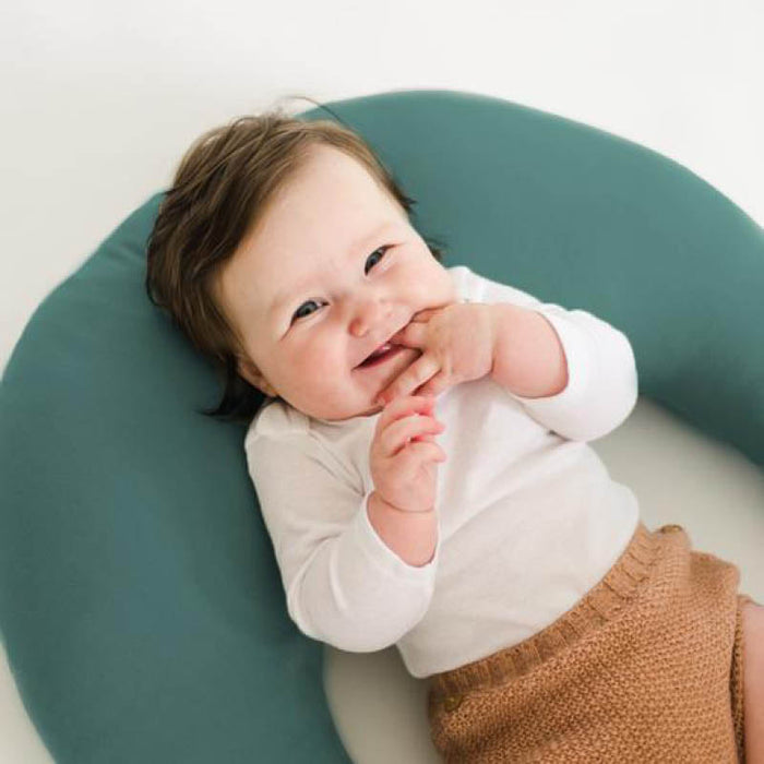 Feeding + Support Pillow by Snuggle Me Organic at $89.99! Shop now at Nestled by Snuggle Bugz for Feeding & Nursing.