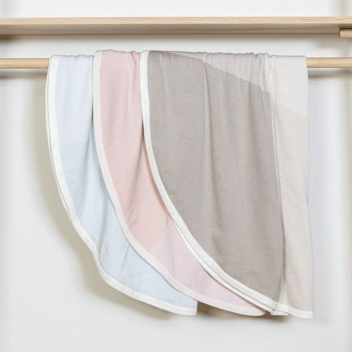 Organic Cotton Knit Blankets by Stokke at $51.88! Shop now at Nestled by Snuggle Bugz for Nursery & Décor.