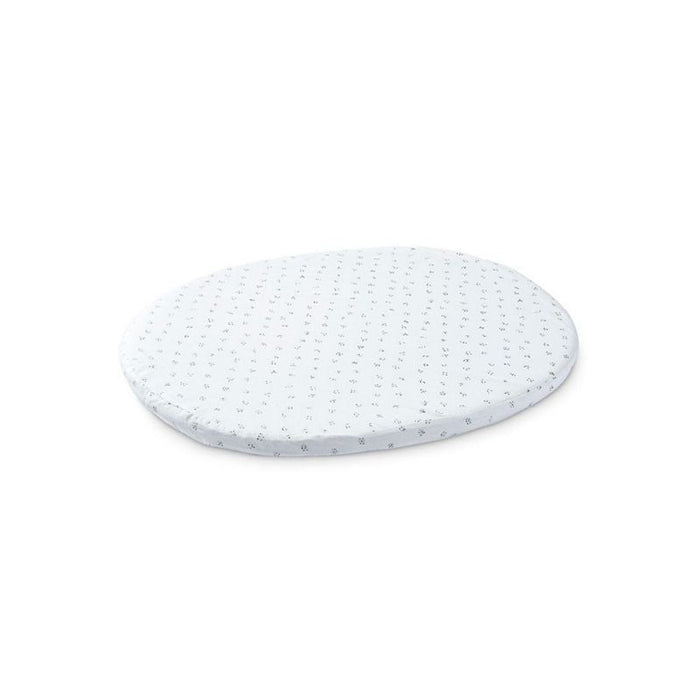 Sleepi Mini Fitted Sheet V2 by Stokke at $48.99! Shop now at Nestled by Snuggle Bugz for Nursery & Décor.