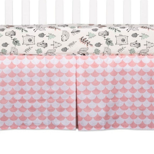 Bed Skirt -Pink Dots by Lolli Living at $41.88! Shop now at Nestled by Snuggle Bugz for Nursery & Décor.
