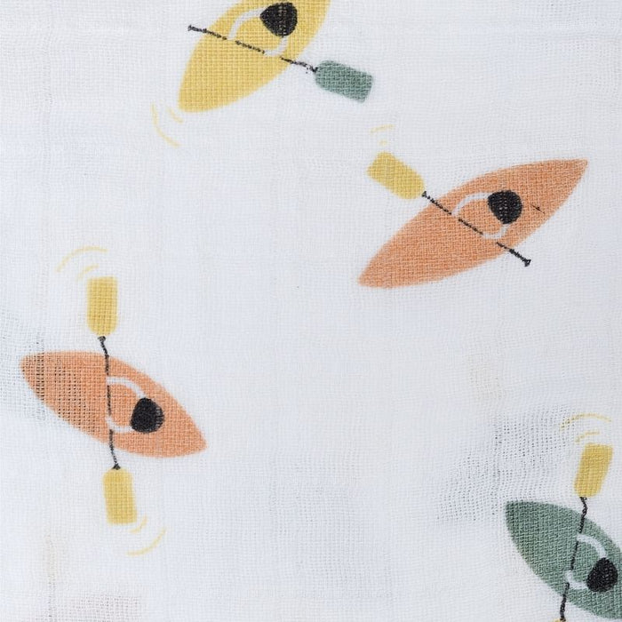 Organic Muslin Swaddle by Perlimpinpin at $10.39! Shop now at Nestled by Snuggle Bugz for Nursery & Decor.