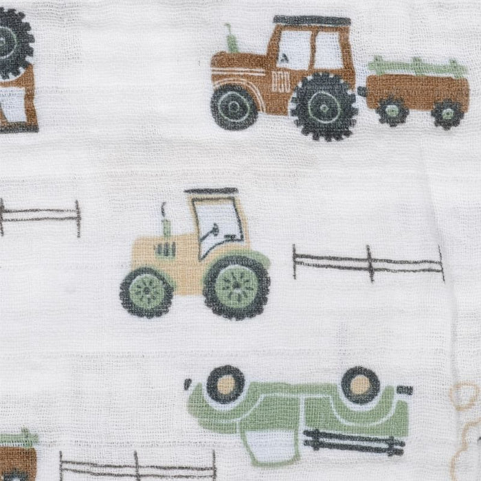 Organic Muslin Swaddle by Perlimpinpin at $10.39! Shop now at Nestled by Snuggle Bugz for Nursery & Decor.