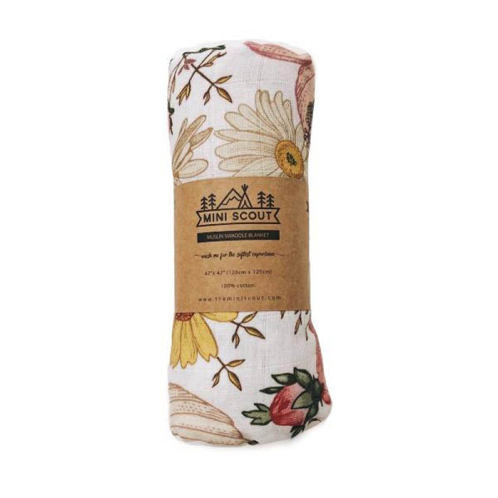 Cotton Muslin Swaddles by The Mini Scout at $20.88! Shop now at Nestled by Snuggle Bugz for Nursery & Decor.