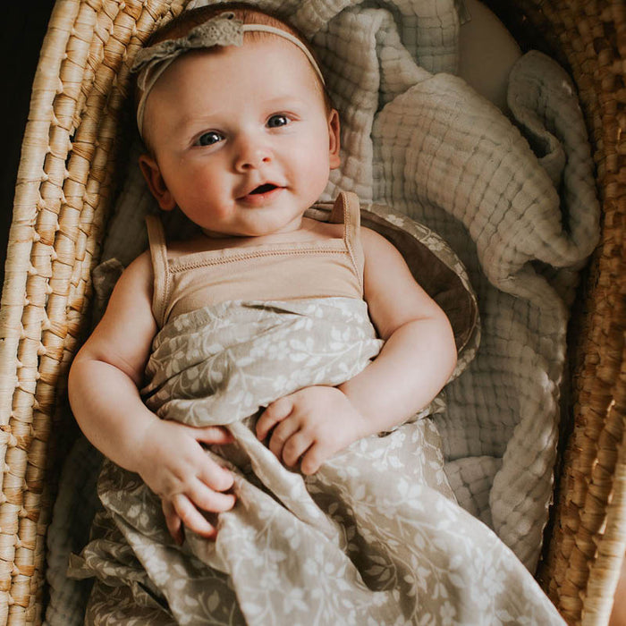 Cotton Muslin Swaddles by The Mini Scout at $20.88! Shop now at Nestled by Snuggle Bugz for Nursery & Decor.