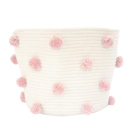 Pom Pom Baskets by Twig & Tassel at $40.88! Shop now at Nestled by Snuggle Bugz for Nursery & Décor.