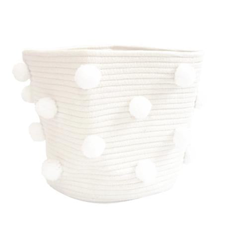 Pom Pom Baskets by Twig & Tassel at $40.88! Shop now at Nestled by Snuggle Bugz for Nursery & Décor.