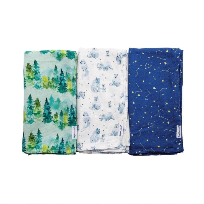 Kaffle Swaddle Blanket - 3 Pack by Tiny Twinkle at $89.99! Shop now at Nestled by Snuggle Bugz for Nursery & Décor.