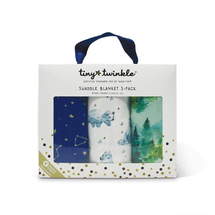 Kaffle Swaddle Blanket - 3 Pack by Tiny Twinkle at $89.99! Shop now at Nestled by Snuggle Bugz for Nursery & Décor.