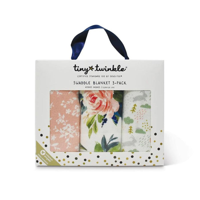 Kaffle Swaddle Blanket - 3 Pack by Tiny Twinkle at $89.99! Shop now at Nestled by Snuggle Bugz for Nursery & Décor.