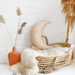 Moon Pillow by The Butter Flying at $41.99! Shop now at Nestled by Snuggle Bugz for Nursery & Décor.