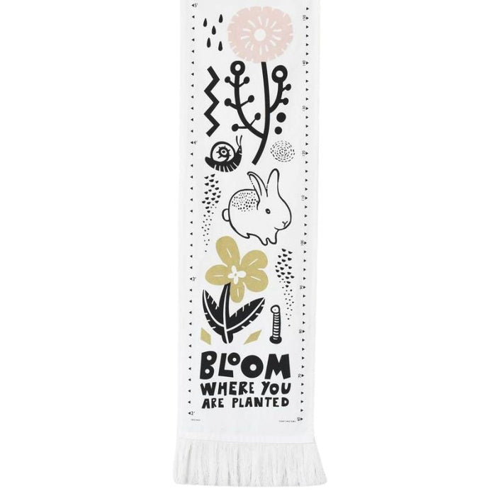 Canvas Growth Chart by Wee Gallery at $56.99! Shop now at Nestled by Snuggle Bugz for Nursery & Décor.