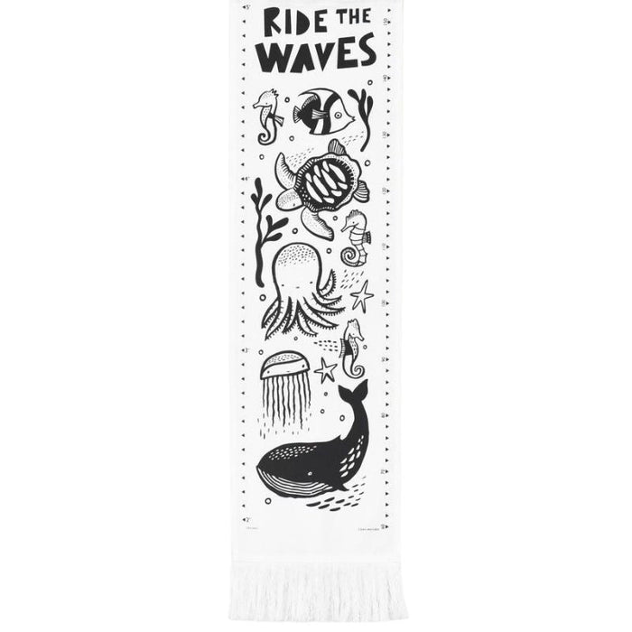 Canvas Growth Chart by Wee Gallery at $56.99! Shop now at Nestled by Snuggle Bugz for Nursery & Décor.