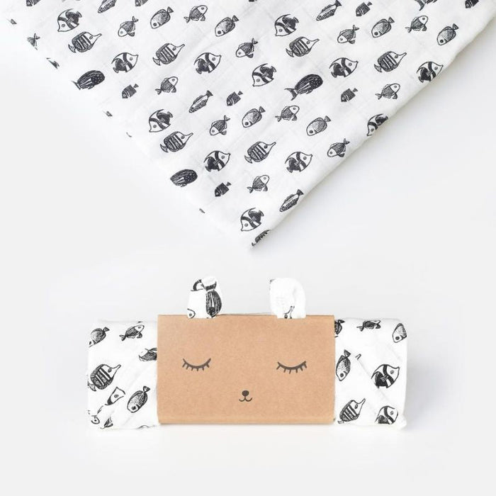 Organic Muslin Swaddle by Wee Gallery at $26.88! Shop now at Nestled by Snuggle Bugz for Nursery & Decor.