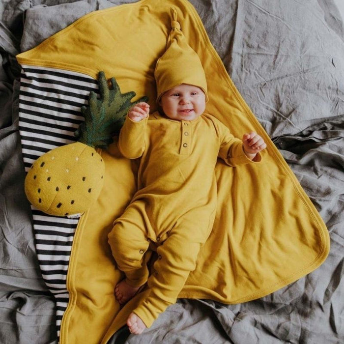 Black & White Baby Blankets by Wooly Organic at $31.99! Shop now at Nestled by Snuggle Bugz for Nursery & Decor.
