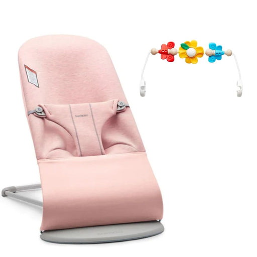 Bouncer Bliss - 3D Jersey + Flying Friend Toy Attachment Bundle by BabyBjorn at $271.98! Shop now at Nestled by Snuggle Bugz for Gear.