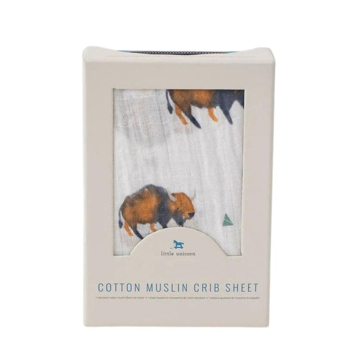 Cotton Muslin Mini Crib Sheets by Little Unicorn at $34.99! Shop now at Nestled by Snuggle Bugz for Nursery & Décor.